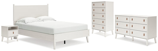 Ashley Express - Aprilyn Full Panel Bed with Dresser, Chest and Nightstand