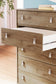 Ashley Express - Aprilyn Queen Bookcase Headboard with Dresser, Chest and 2 Nightstands