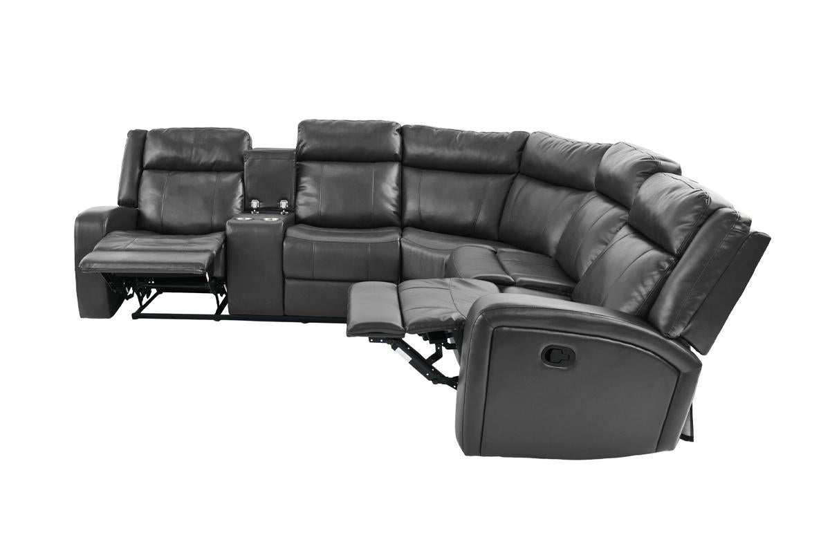 3-PC MANUAL RECLINING SECTIONAL