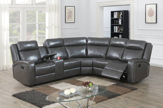 3-PC MANUAL RECLINING SECTIONAL