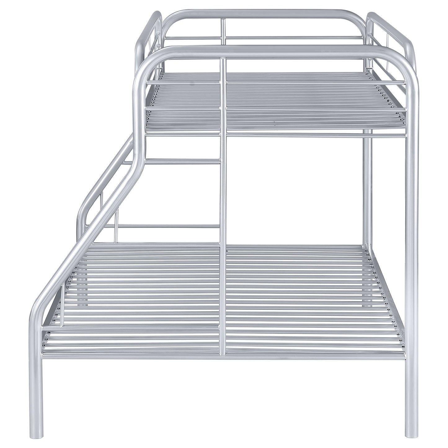Morgan Twin Over Full Bunk Bed Silver